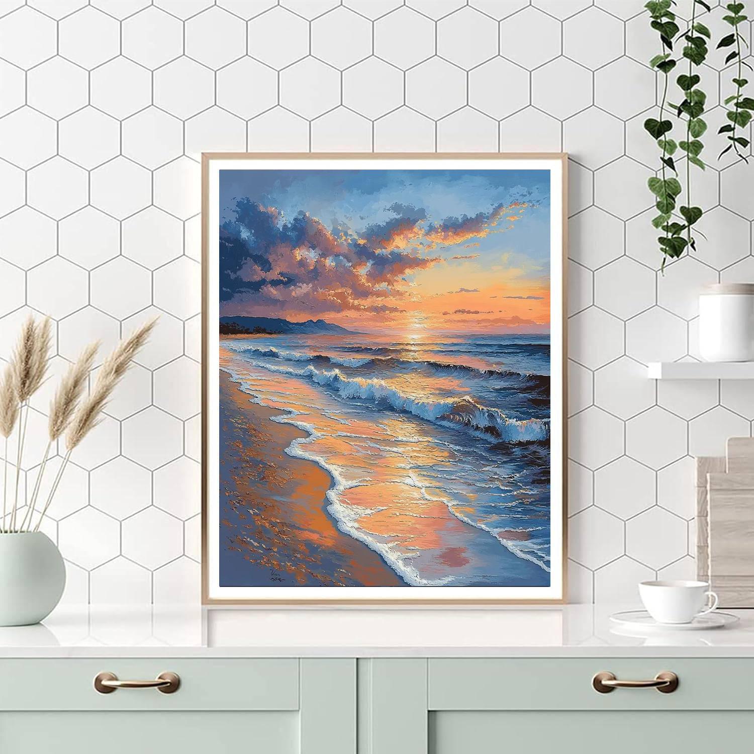 Winslow Homer Inspired The Enchanted Seascape  Paint By Numbers Kits