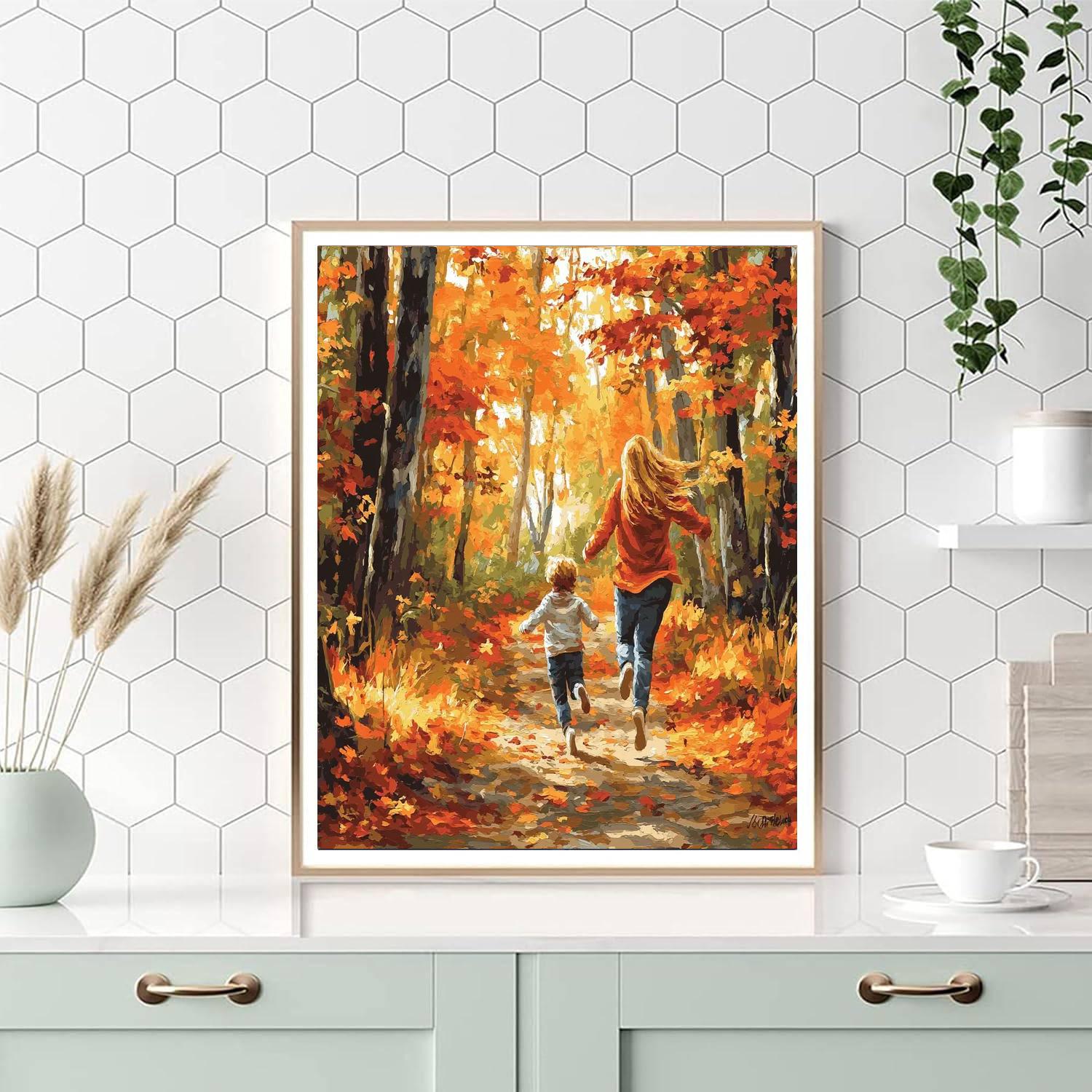 Joyful Woodland Romp Paint By Numbers Kits