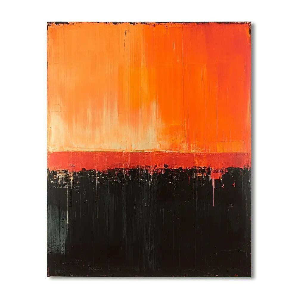Mark Rothko Inspired Chasing Horizons  Paint By Numbers Art