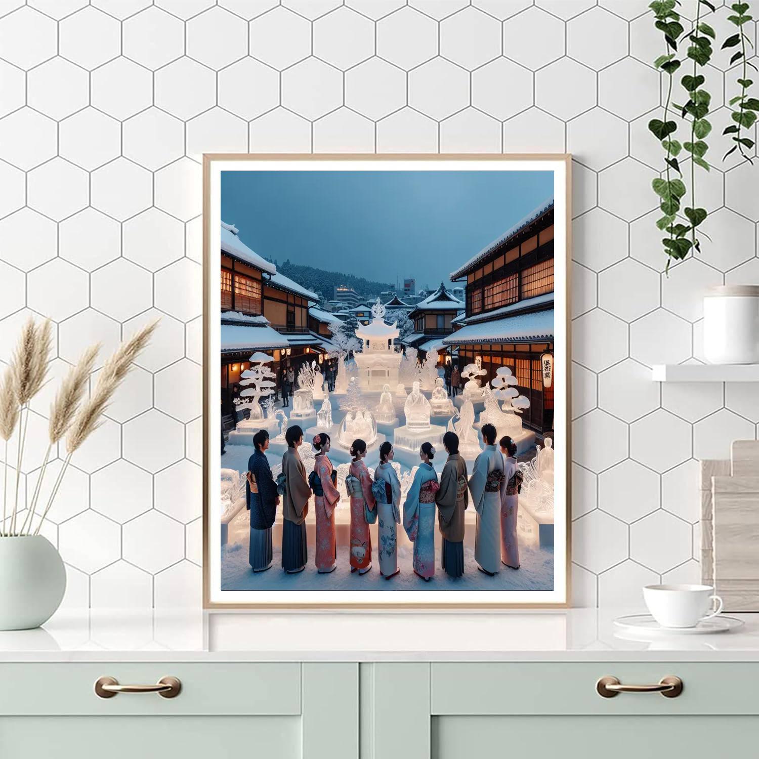 Gion Yuki Matsuri - Japan Paint By Numbers Kits