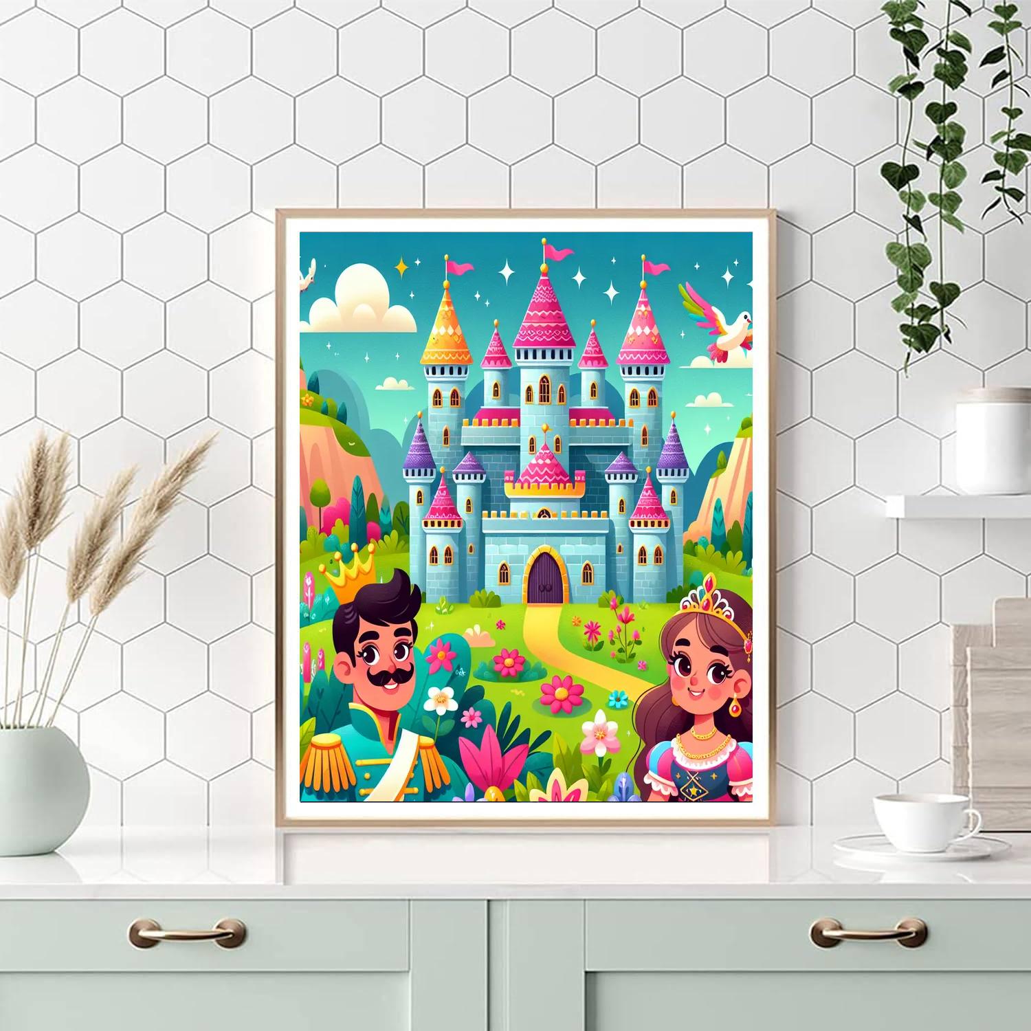 Fairytale Castle Chronicles Number Painting