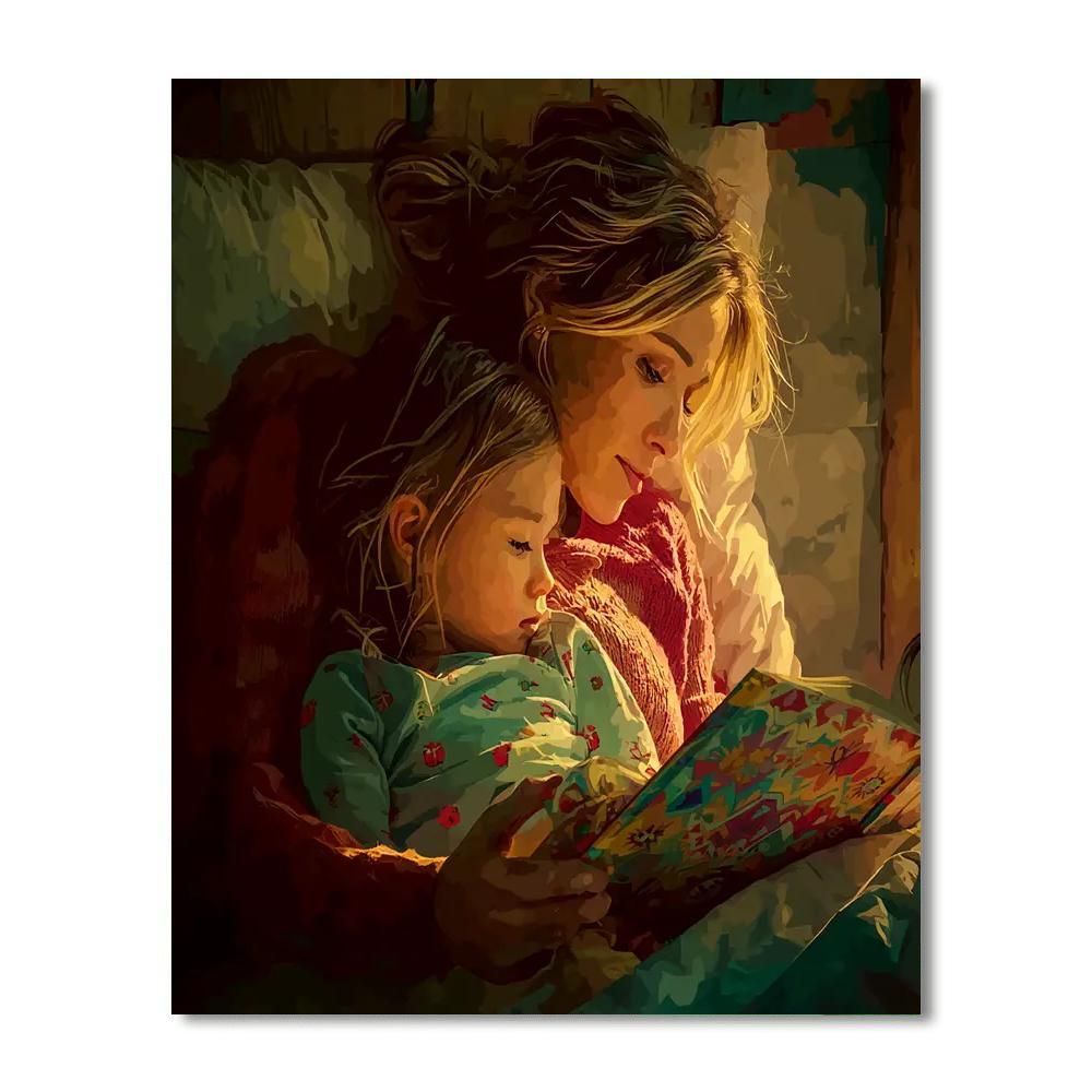 A Moment Of Shared Stories Paint By Color