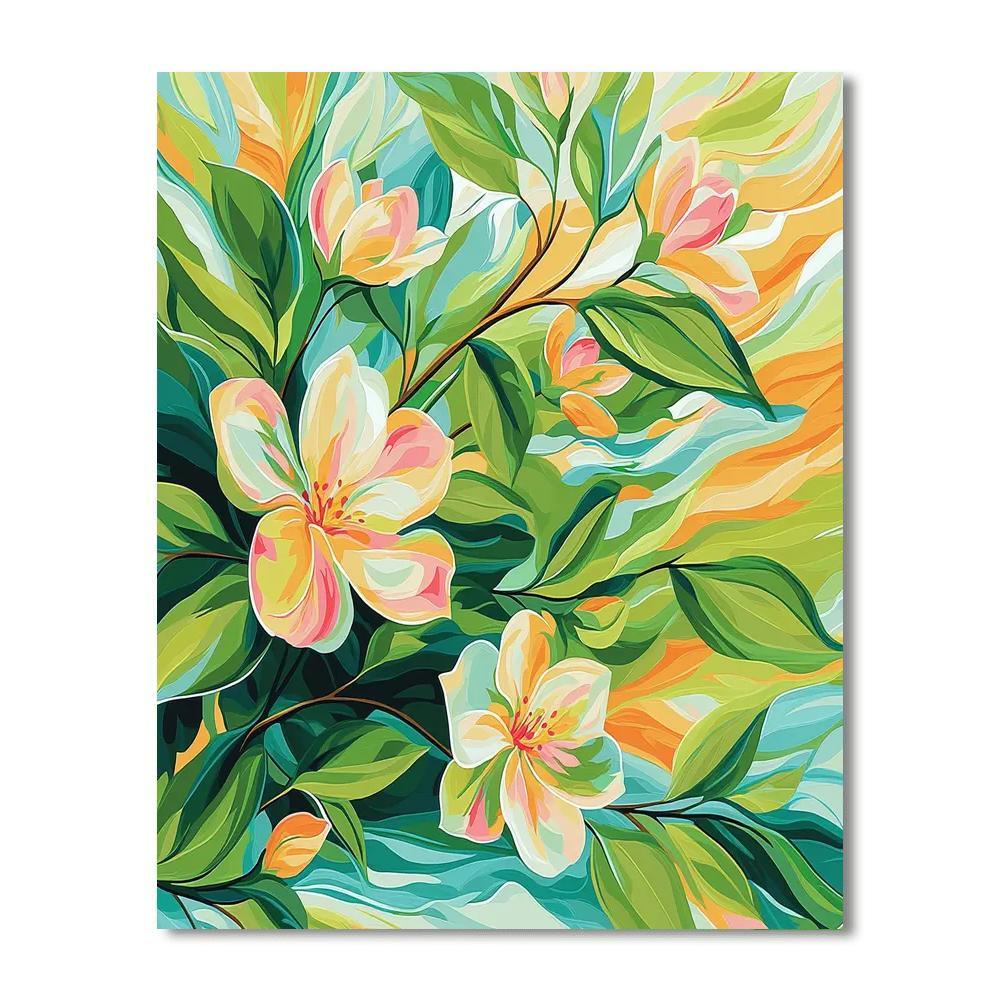 Michelangelo Inspired Awakening Nature  Paint By Number