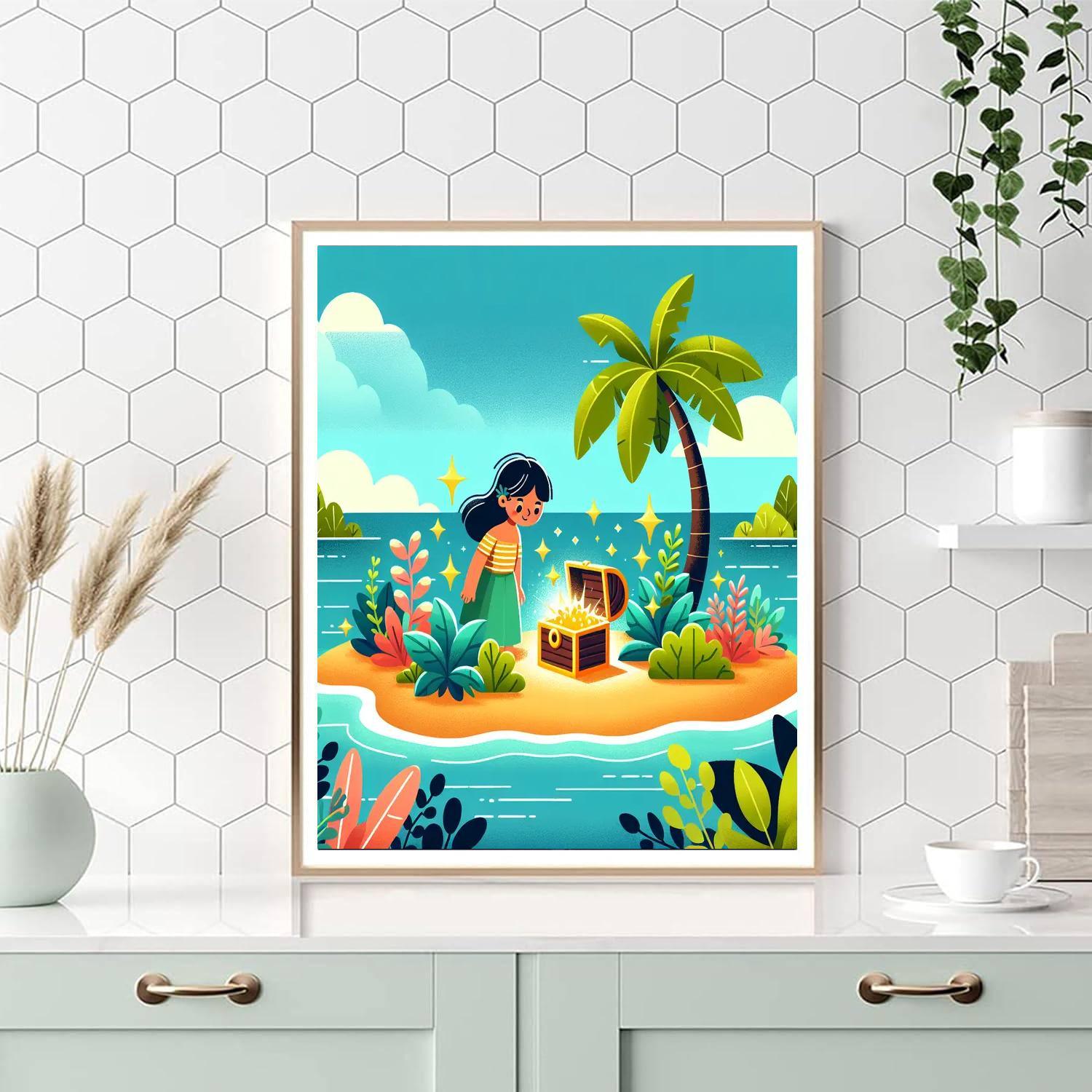 Fantasy Island Journey Paint By Number