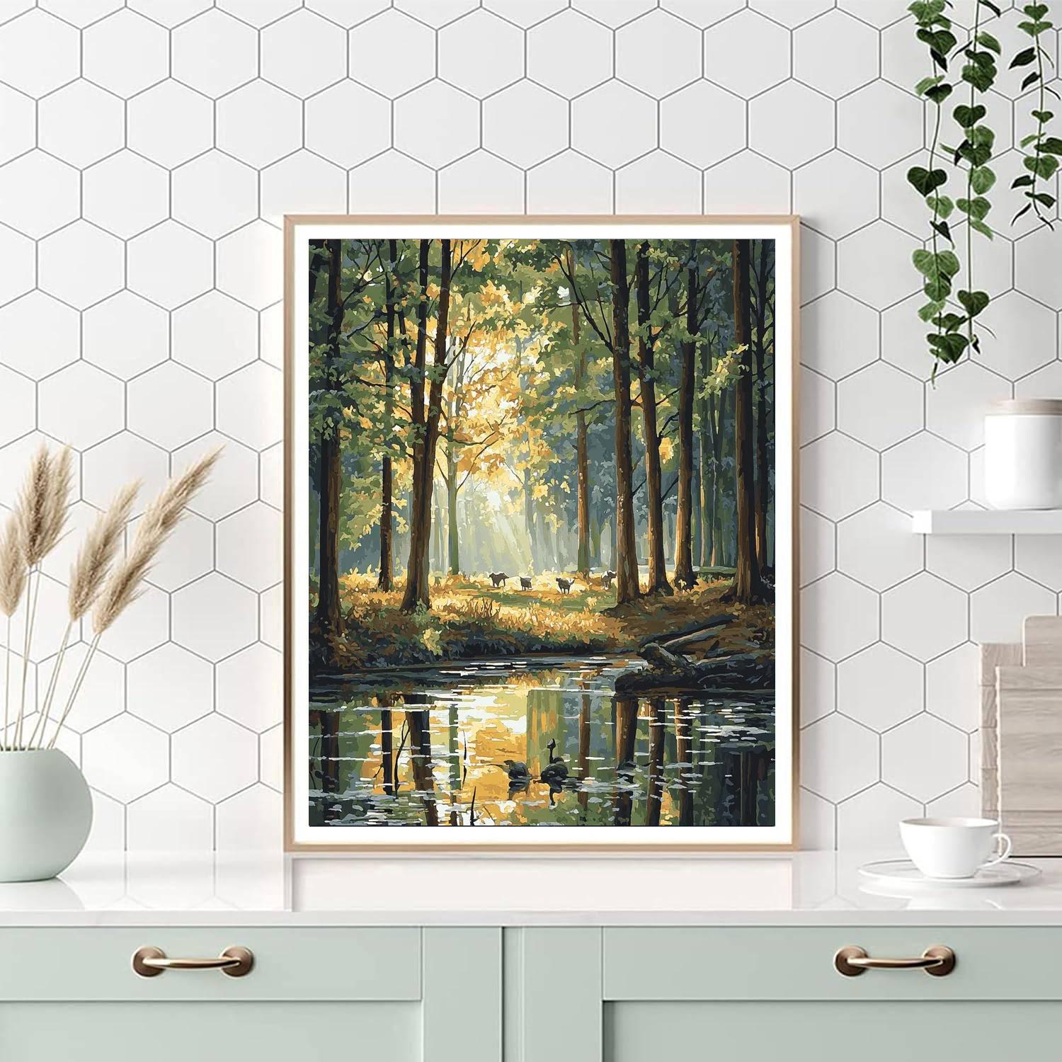 Nature’s Heartbeat Number Painting