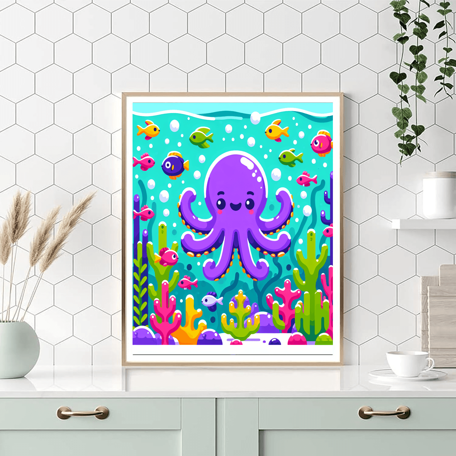 Whimsical Octopus Paint By Numbers