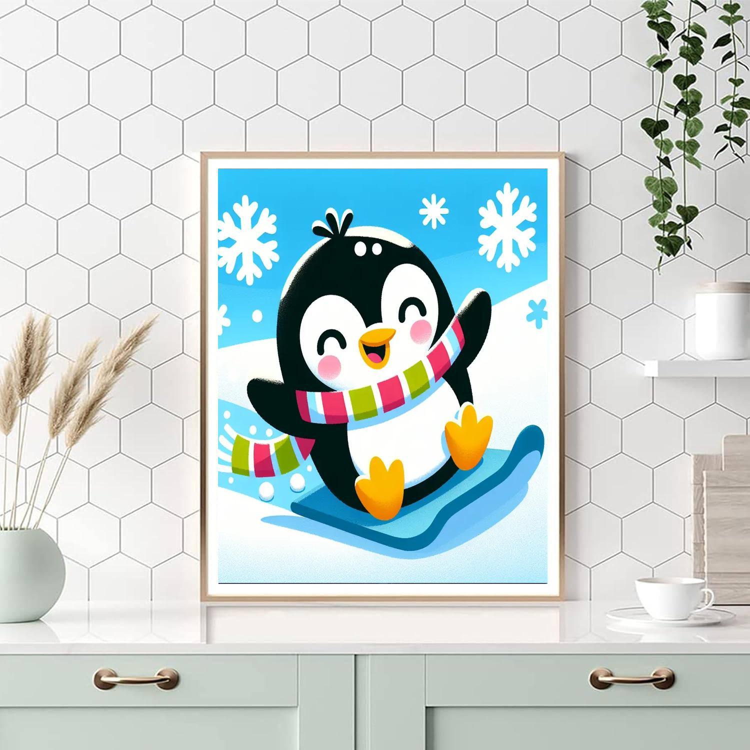 Adventure Penguin Paint By Numbers Kits