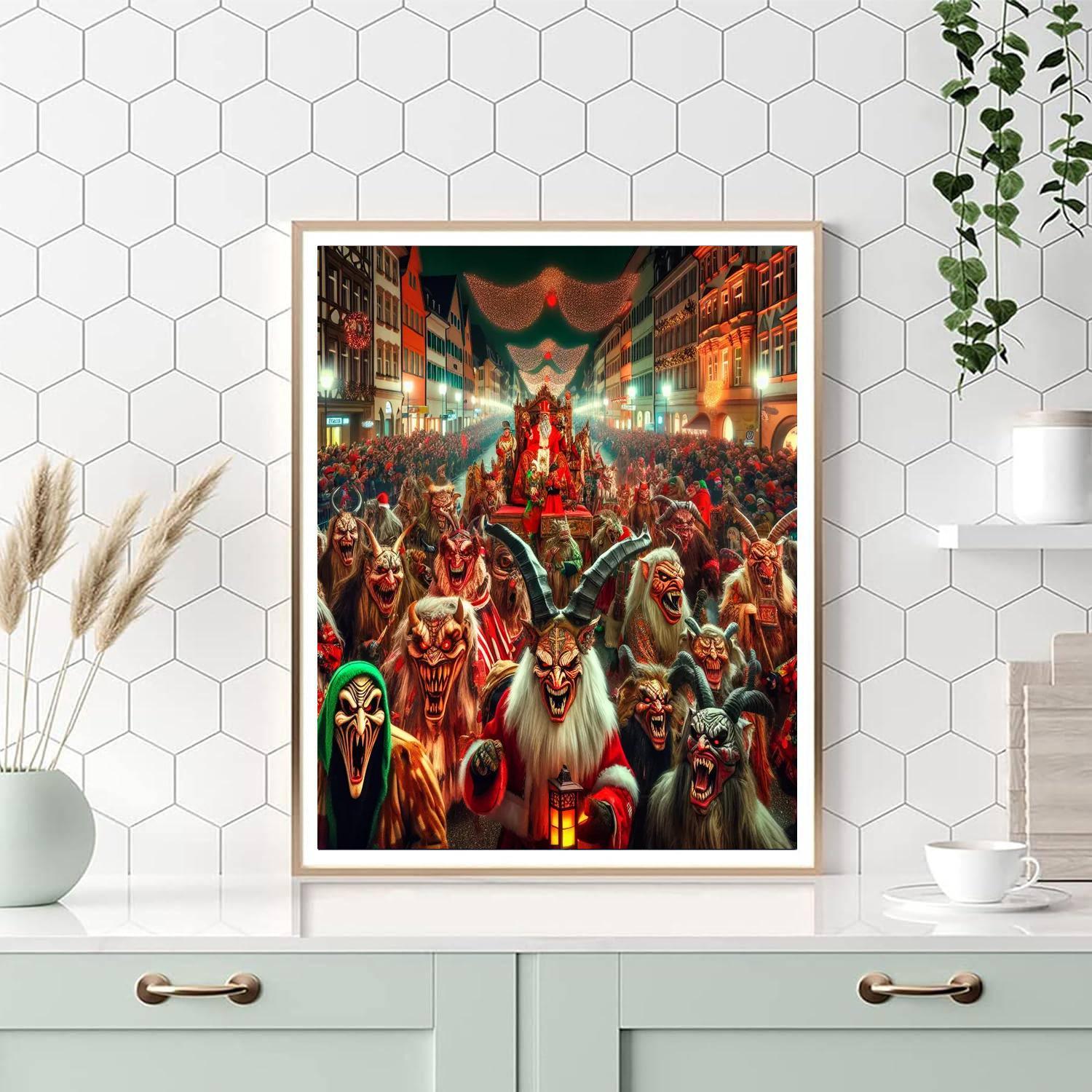 Krampus Parade - Germany Paint By Number