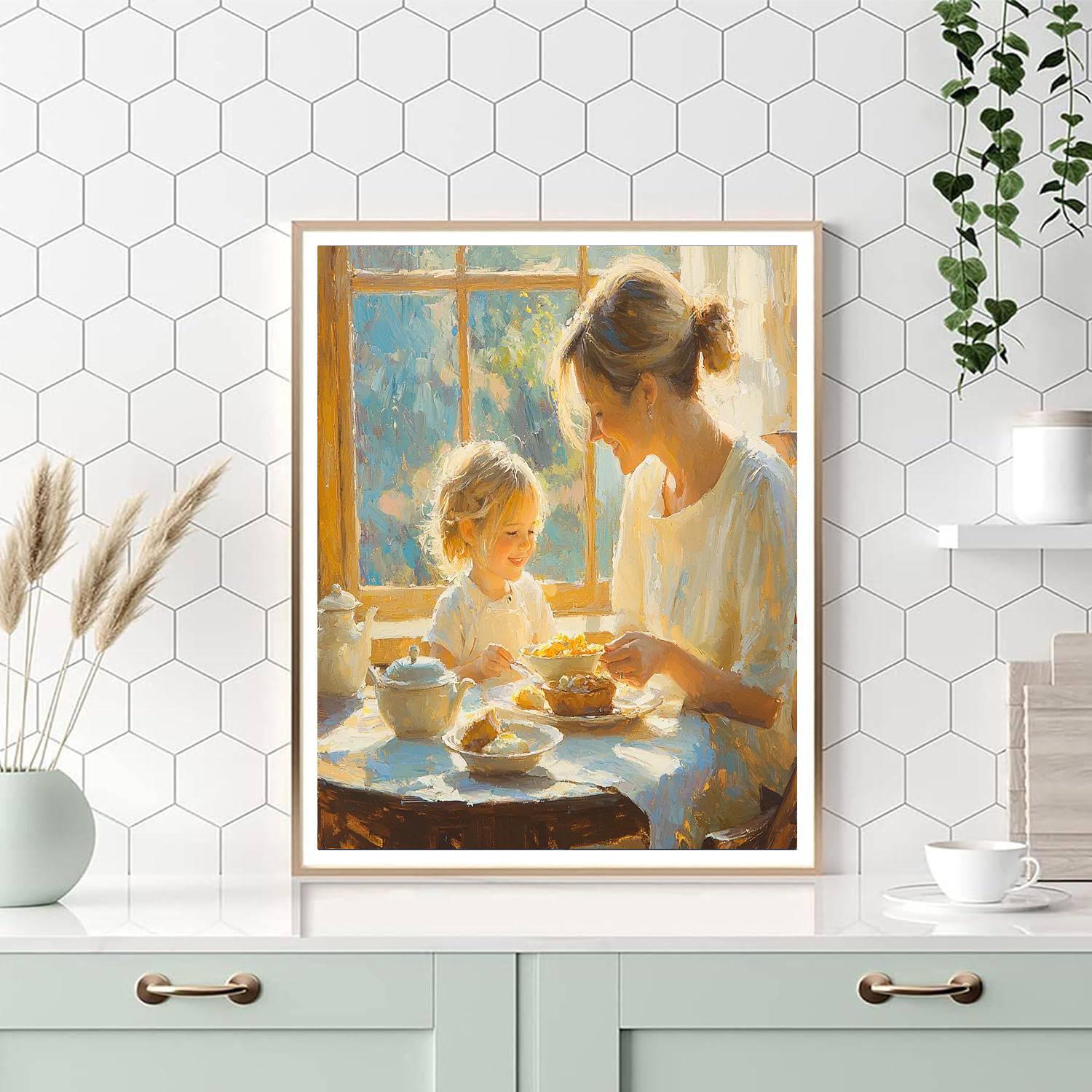 Joyful Sunrise Moments DIY Paint By Numbers