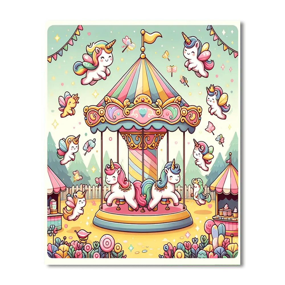 Fantasy Fair Number Painting