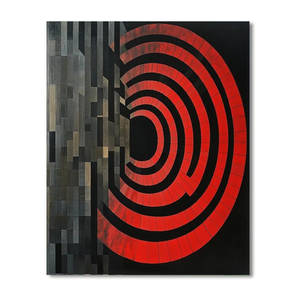 Kazimir Malevich Inspired Explorative Elements  Paint By Color