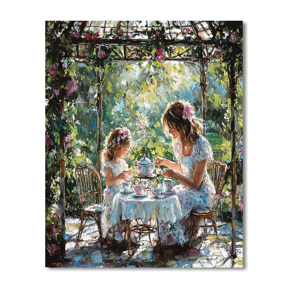 Tea Time Treasures Paint By Color