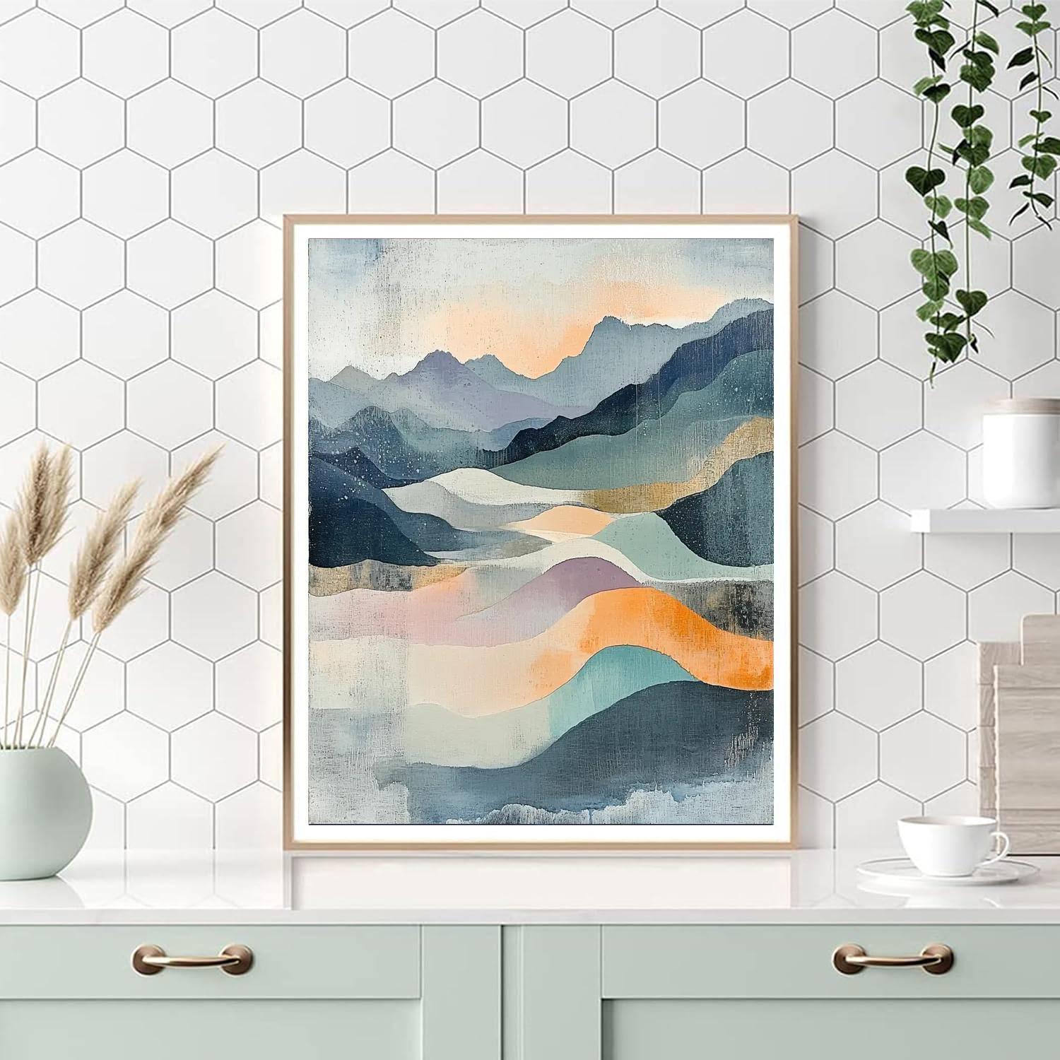 Zhao Mengfu Inspired Harmonious Essence  Paint By Numbers