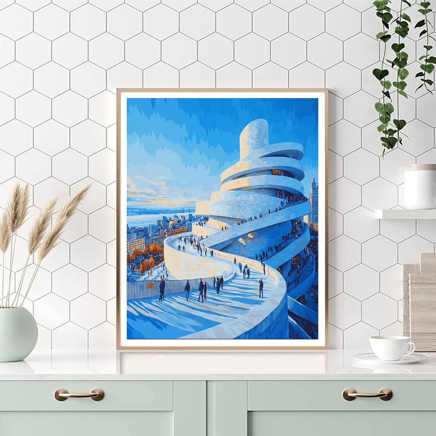 The Guggenheim Museum DIY Paint By Numbers