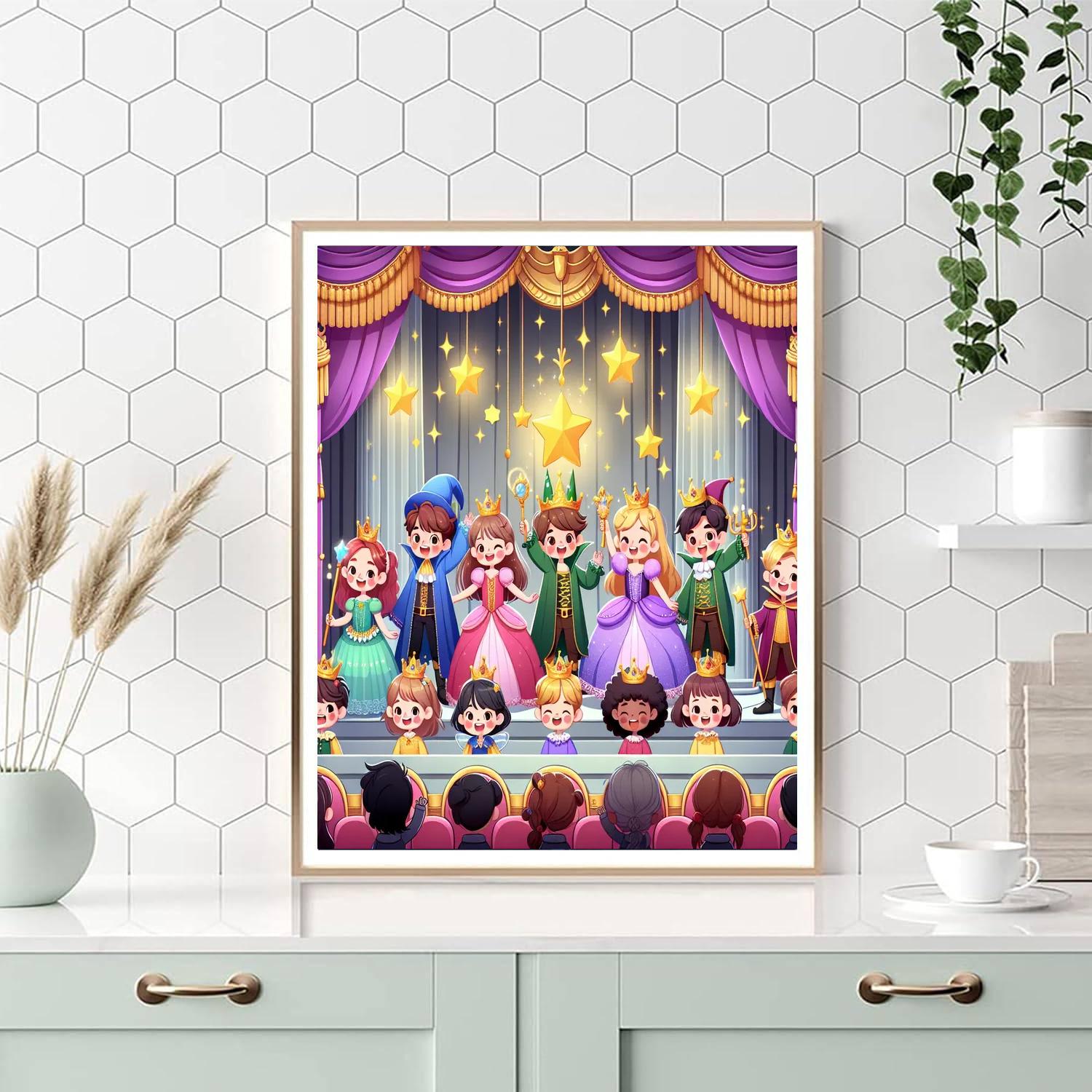 Fairy Tale Theater Paint By Number