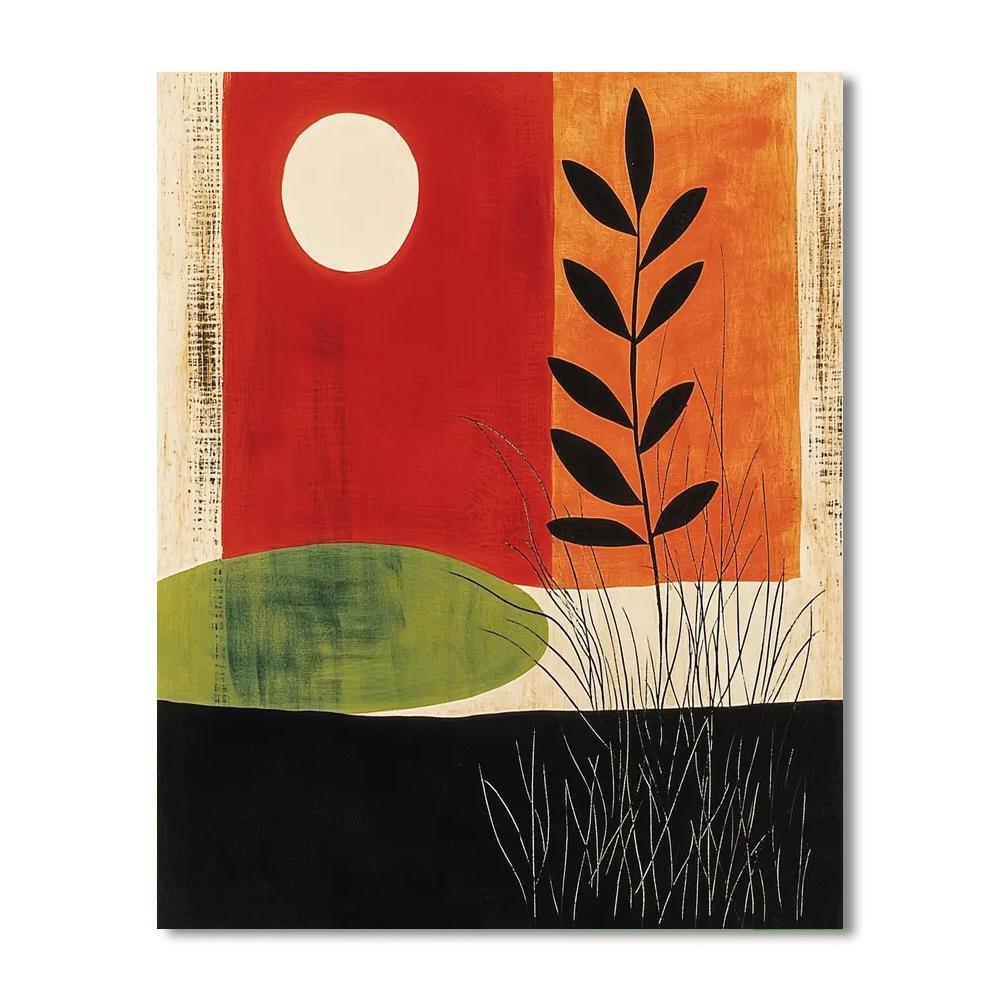 Joan Miró Inspired Dreams Of Colorful Whispers  Paint By Numbers Art