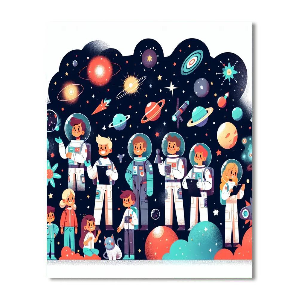 Astral Adventure Paint By Numbers