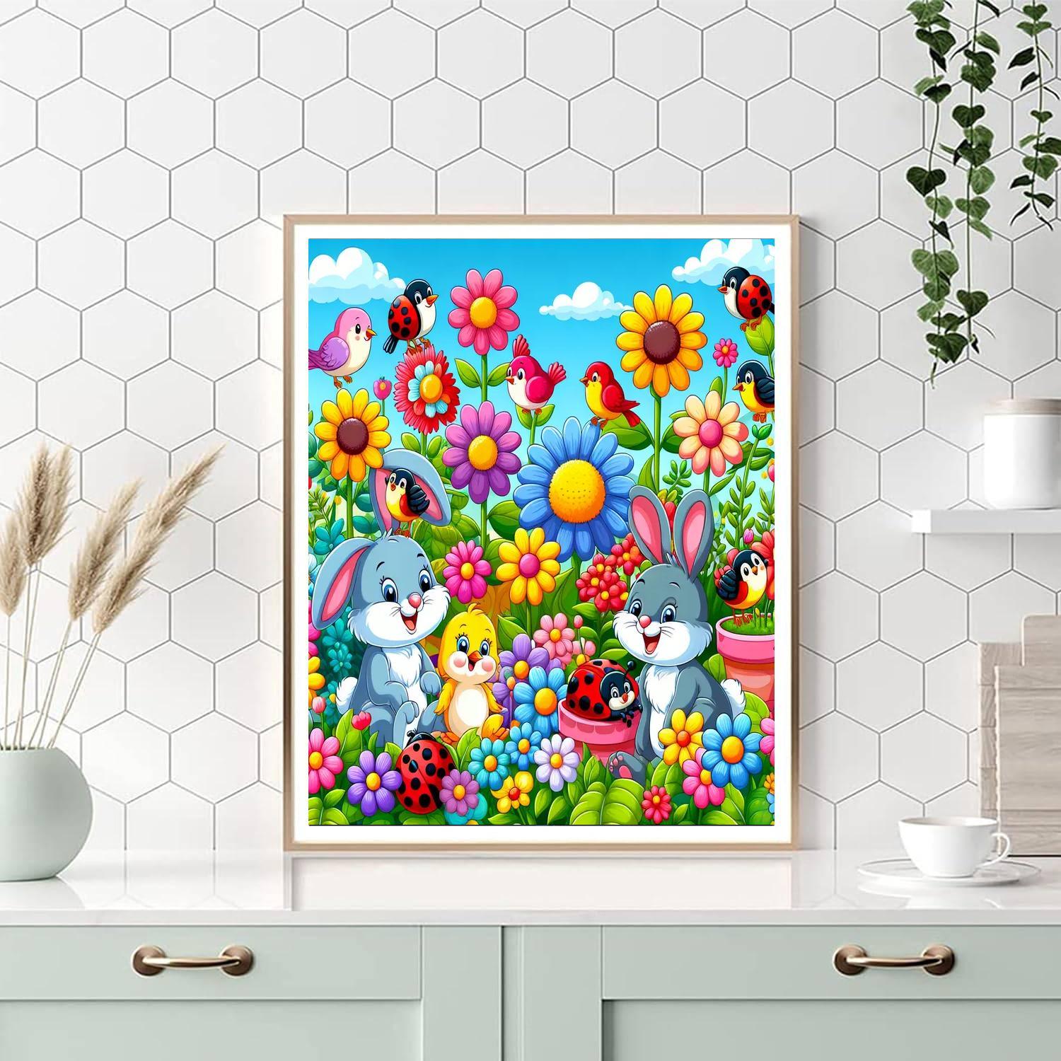 Sunny Garden Critters Paint By Numbers Kits