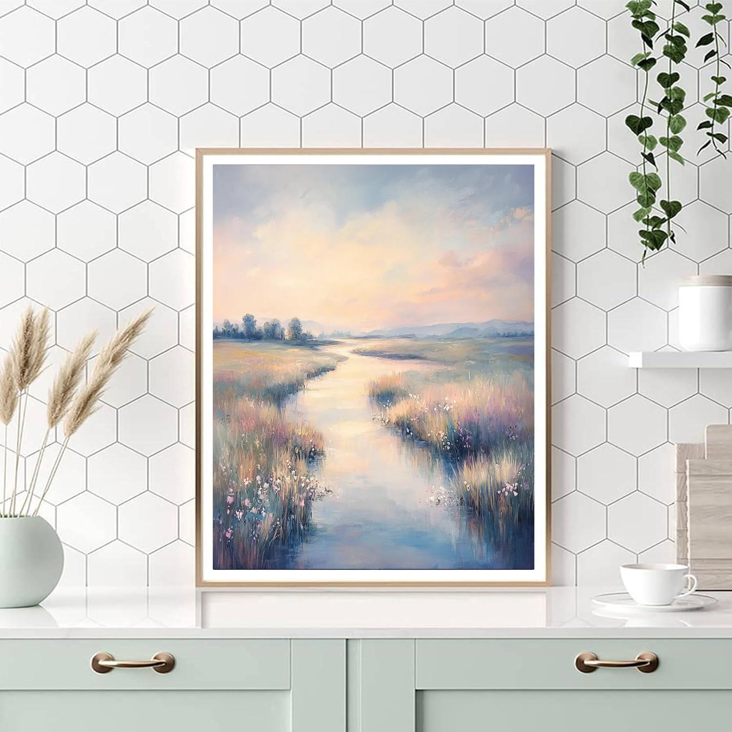 Claude Monet Inspired The Magic Of Light  Paint By Number