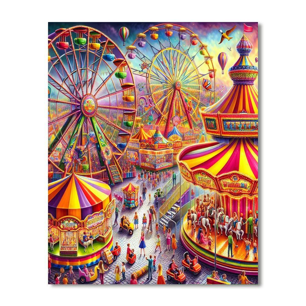 The Joy Of Carnival Paint By Color