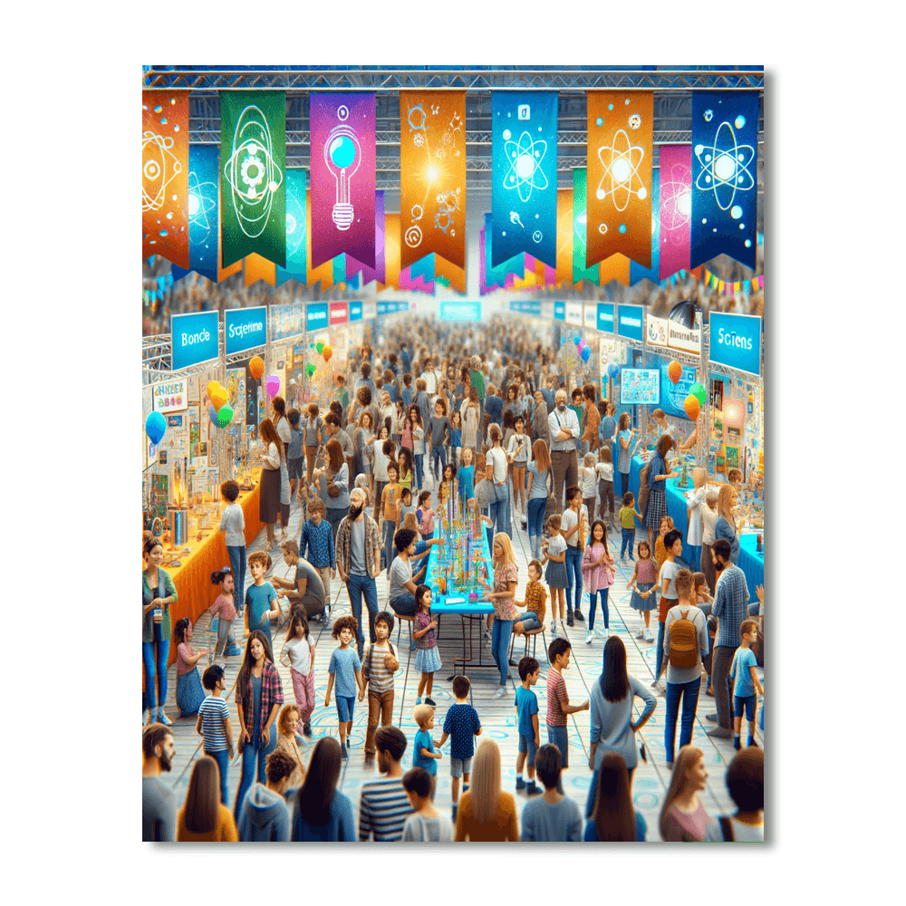 World Science Festival - United States Numbered Painting Kits