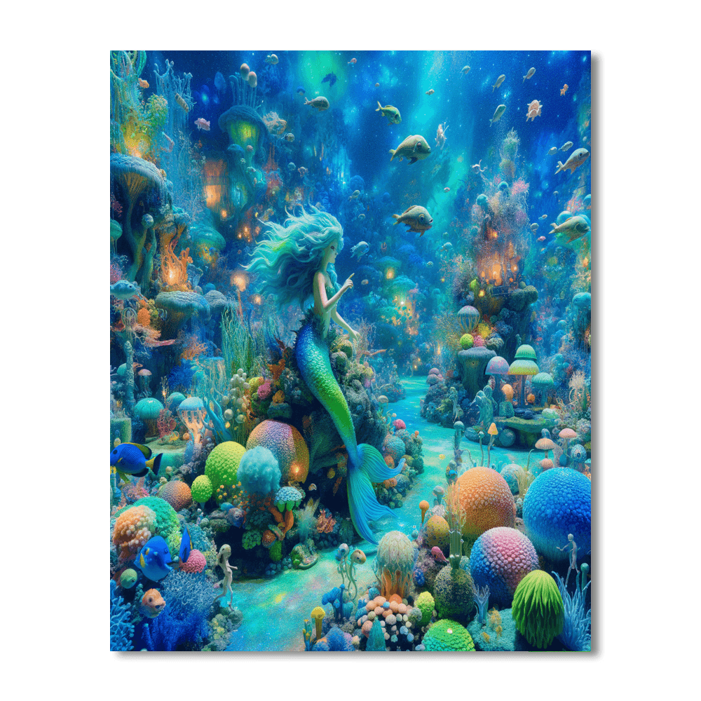 Ariel's Ocean Realm Paint By Numbers Kits
