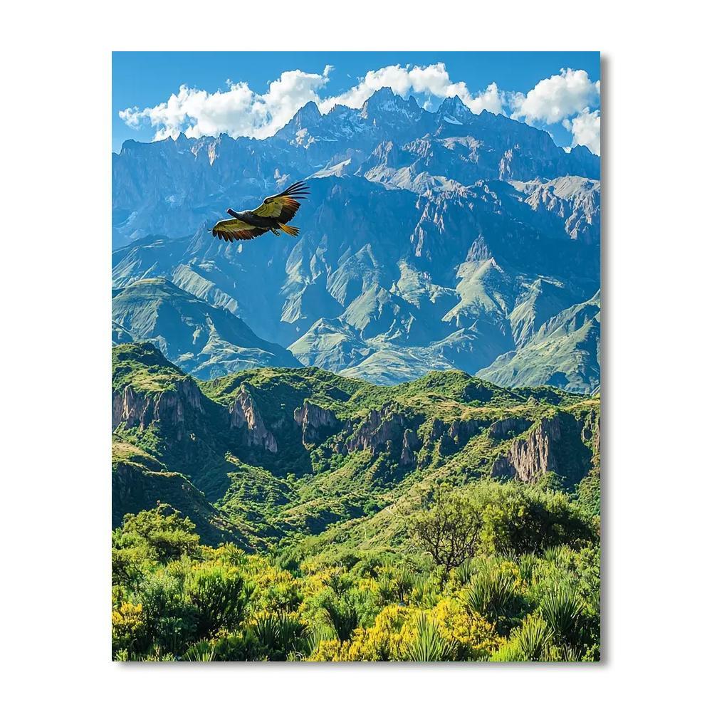 Santuario De La Naturaleza De Los Cóndores Paint By Numbers
