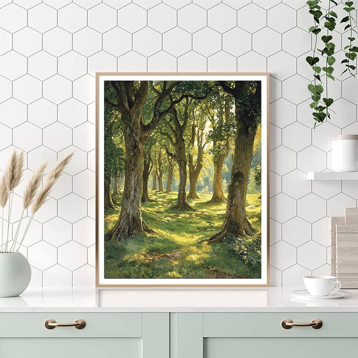 John William Waterhouse Inspired Mystical Enchantment Of The Forest  Paint By Numbers Kits