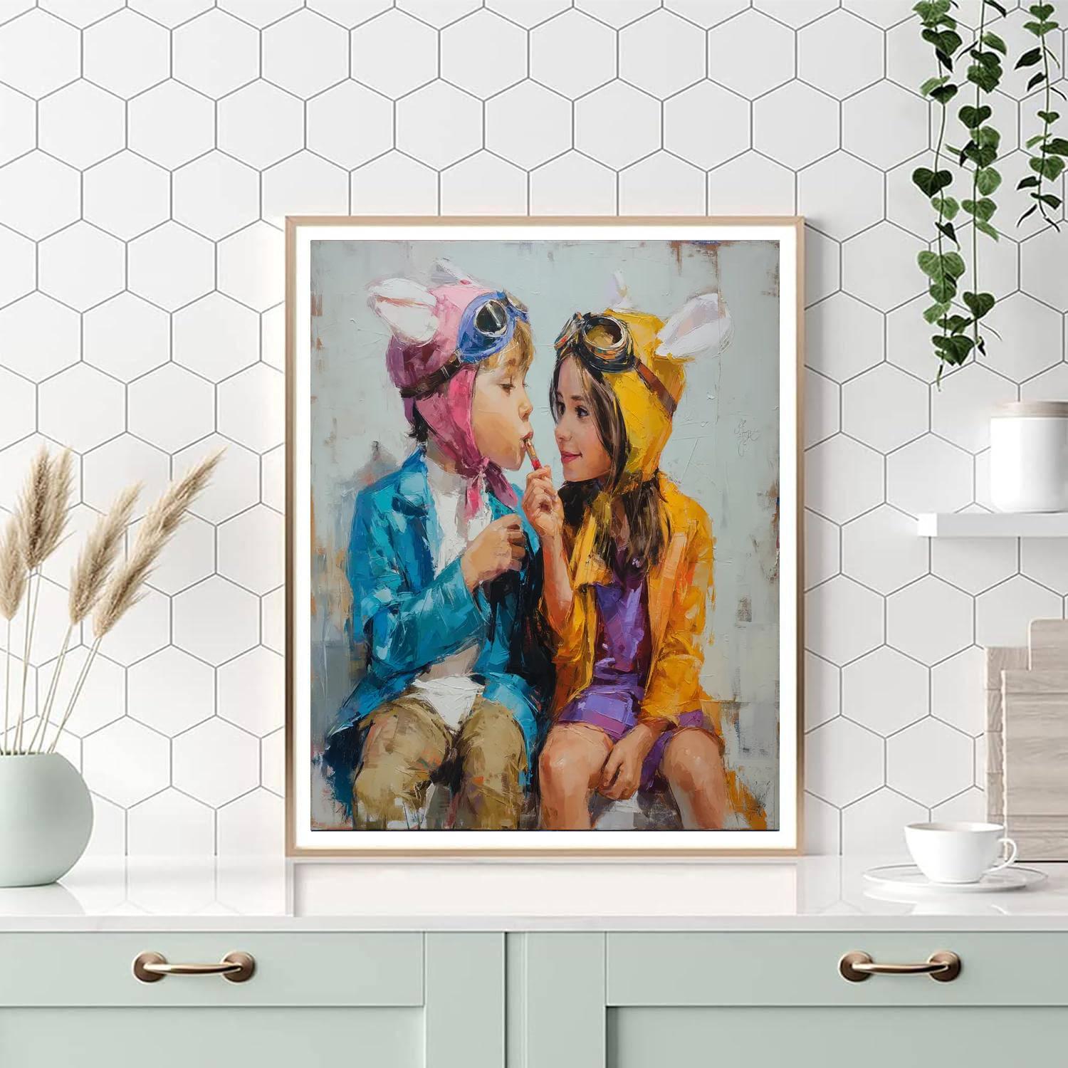 Whimsical Playtime Numbered Painting Kits