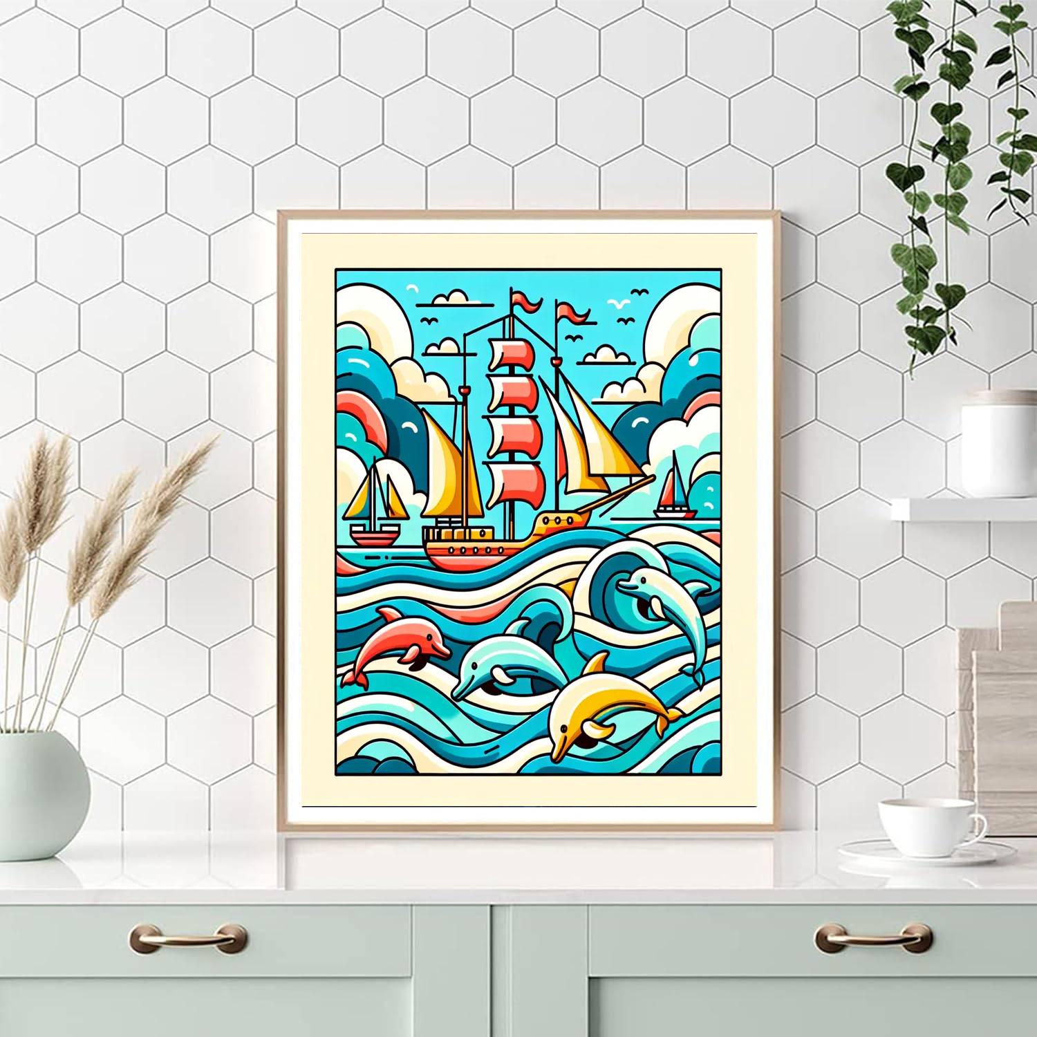 Ocean Voyagers Paint By Numbers Kits