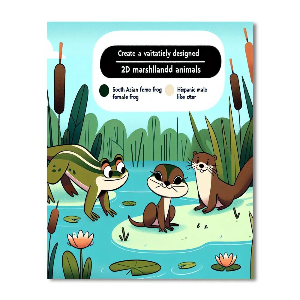 Mysterious Marshland Mystery Painting By Numbers Kit