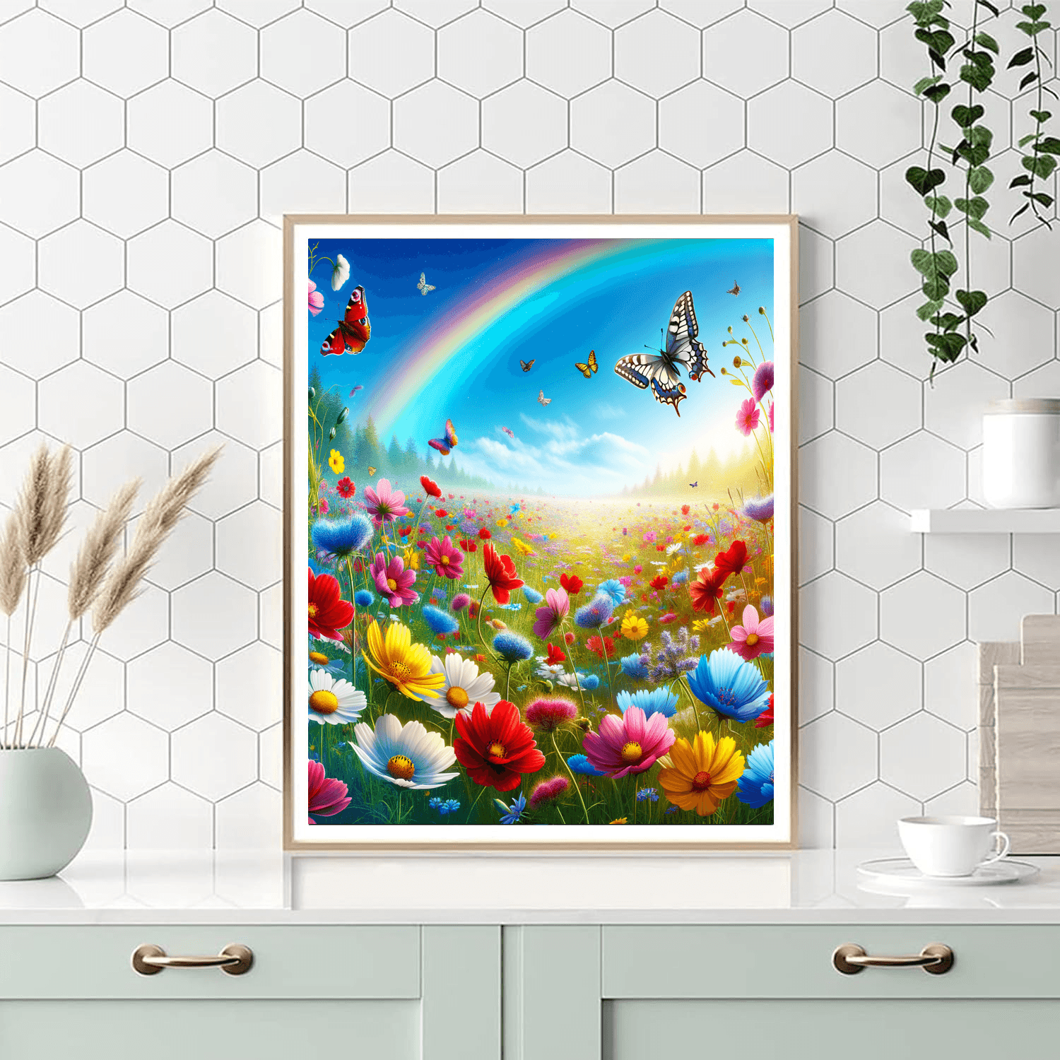 Summer Meadow Blooms Paint By Number