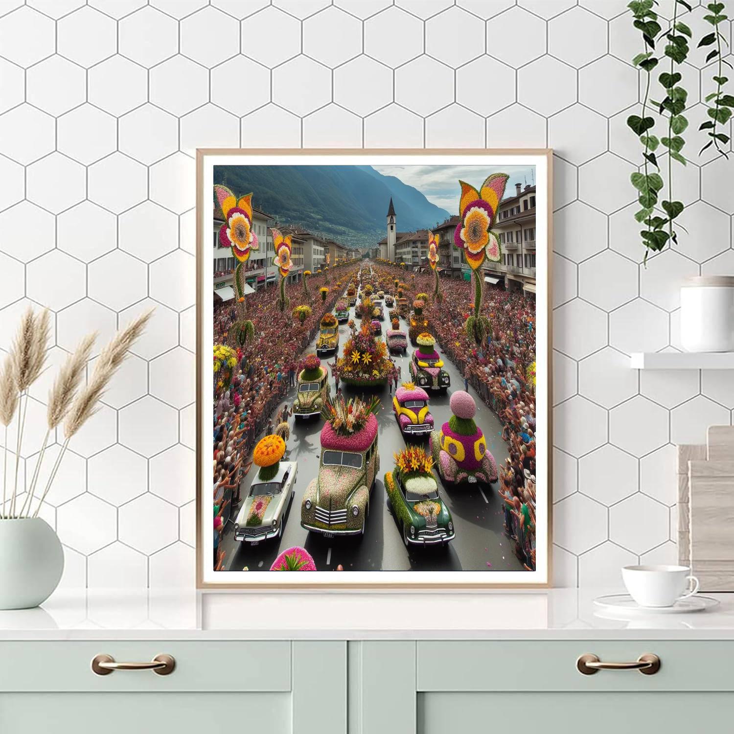 Flower Festival - Medellín Numbered Painting Kits