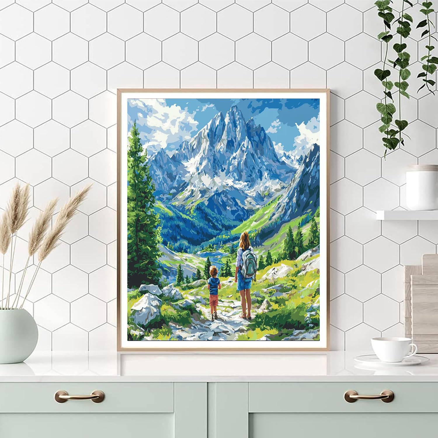 Mountain Echoes Of Love Numbered Painting Kits