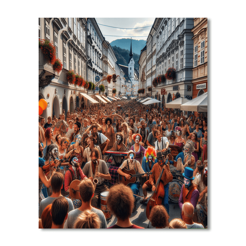 Pflasterspektakel - Austria Paint By Number