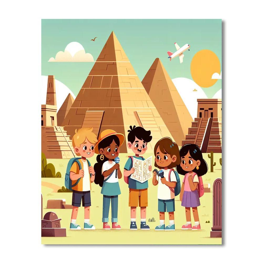 Ancient Kingdom Adventure Paint By Numbers