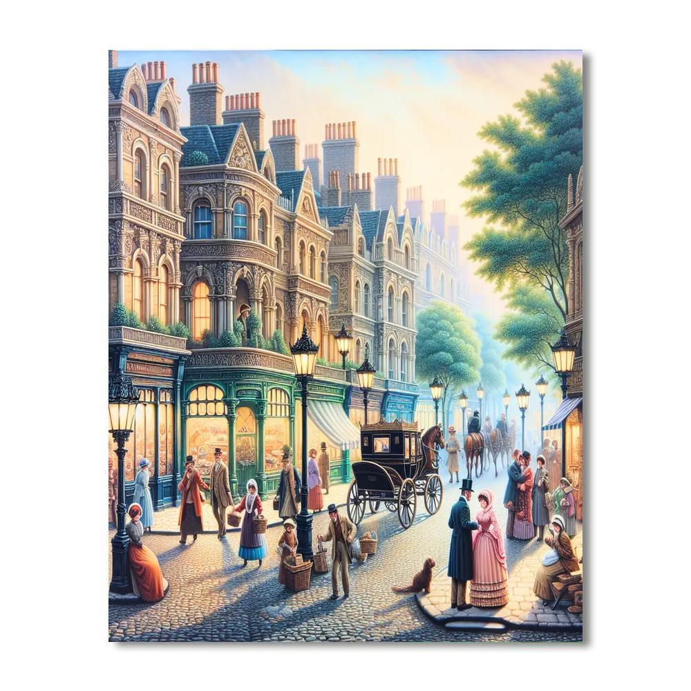 Victorian Romance Enclave Paint By Number