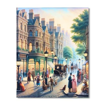 Victorian Romance Enclave Paint By Number