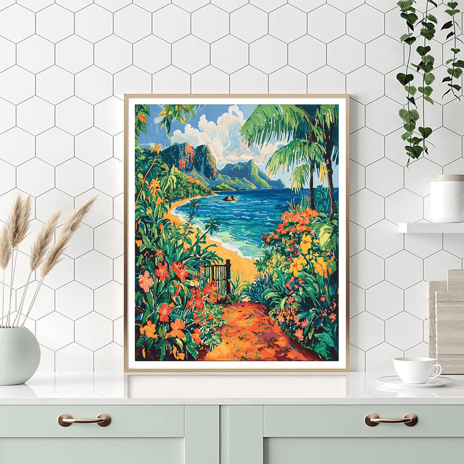 Paul Gauguin Inspired Visions Of Paradise  Paint By Numbers Kits