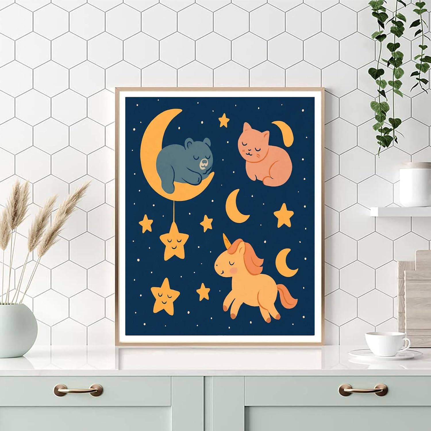 Dreamy Stardust Adventure DIY Paint By Numbers
