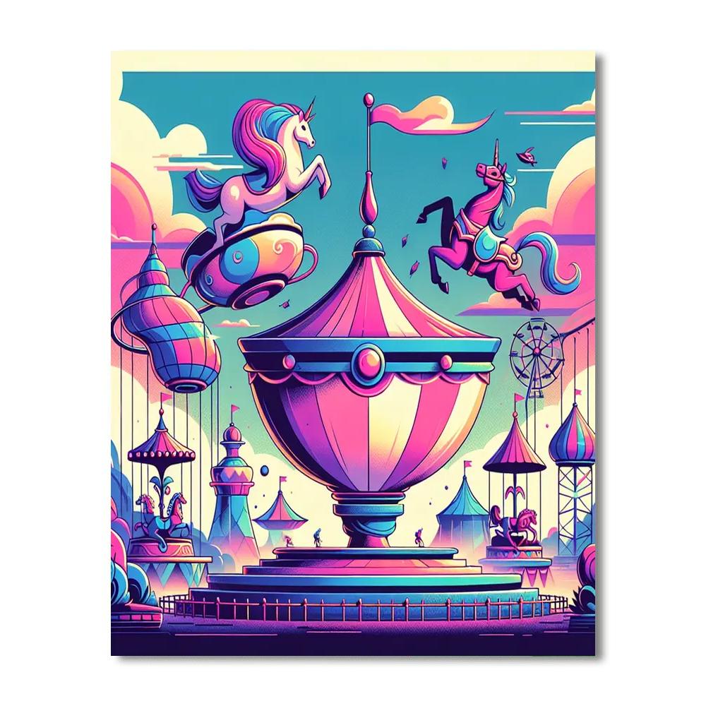 Dreamland Carnival Paint By Number