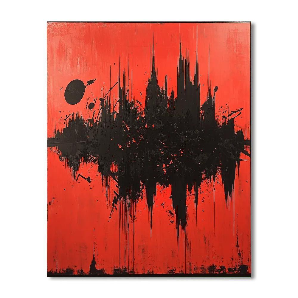 Banksy Inspired Echoes Of War  DIY Paint By Numbers