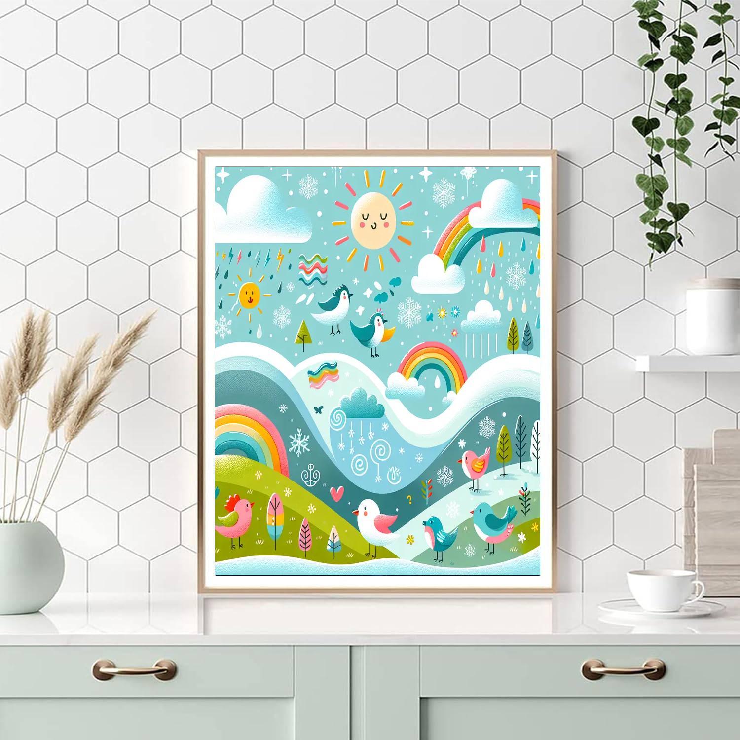 Wonderful Weather Wonders Paint By Color