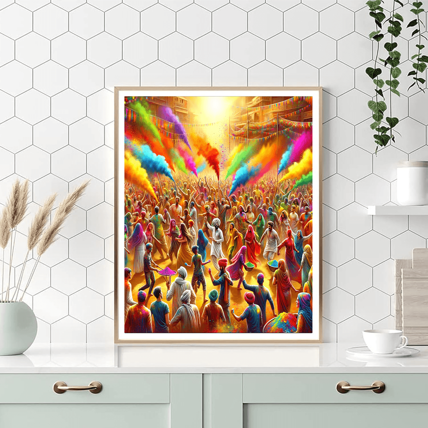 Festival Of Colors Harmony Painting By Numbers Kit