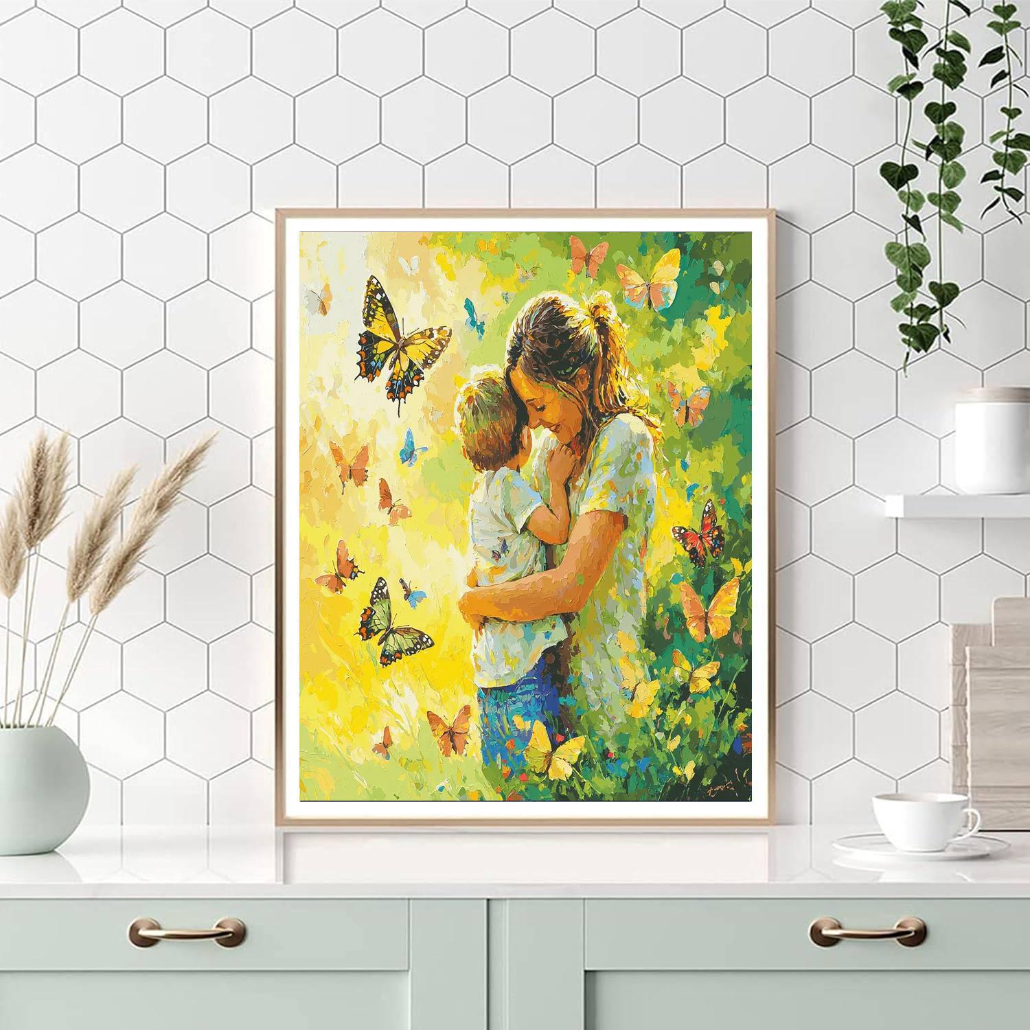 The Embrace Of Love Paint By Numbers Kits