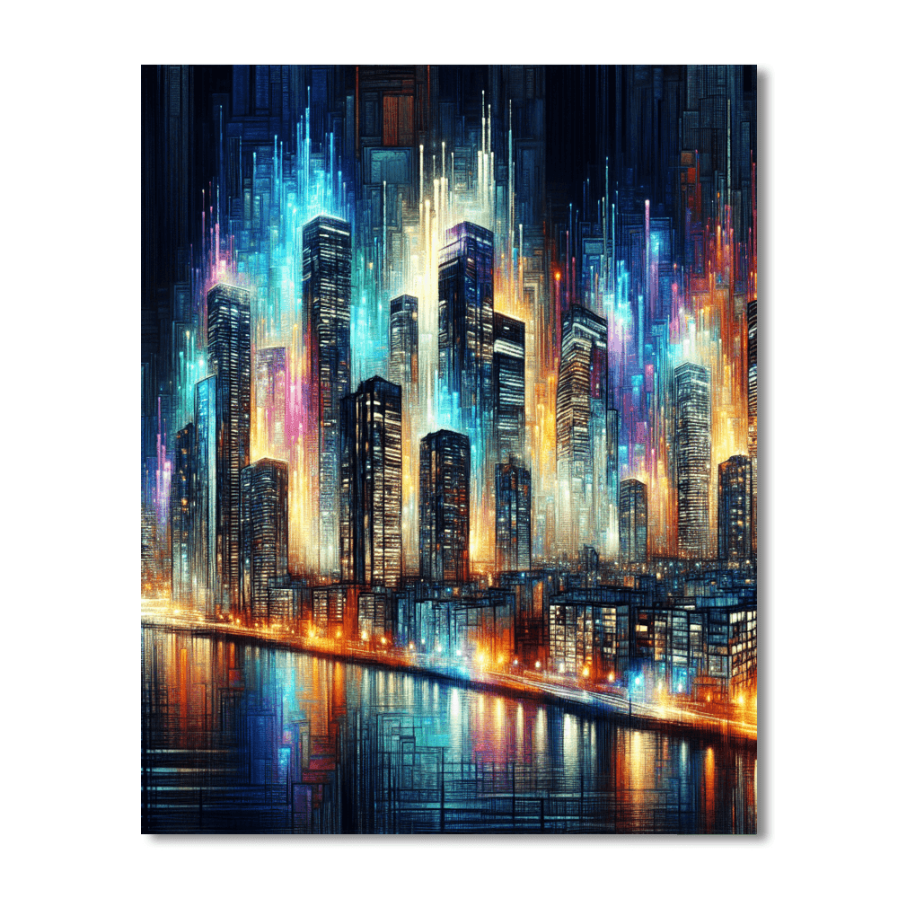 Urban Harmony Painting Number Kit