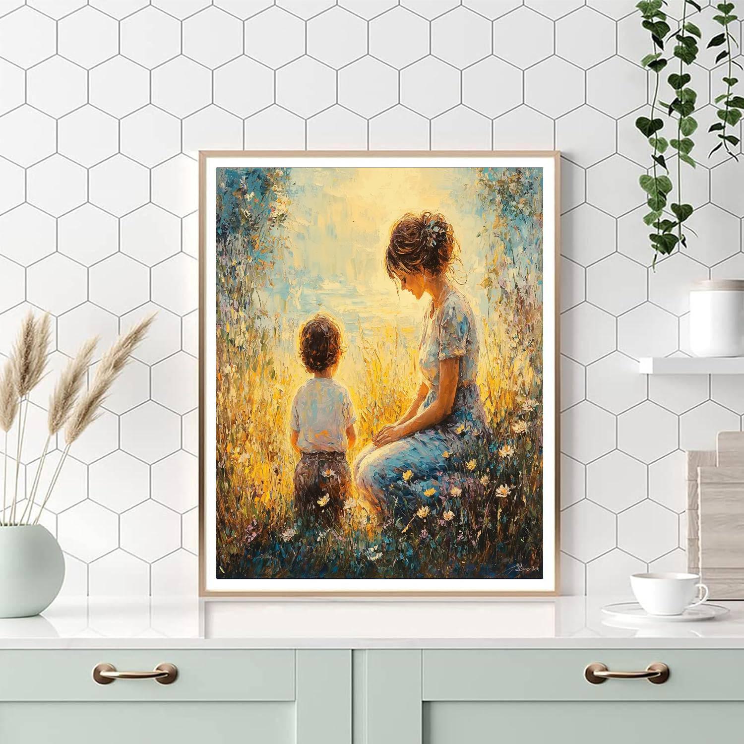 A Mother’s Prayer Paint By Numbers