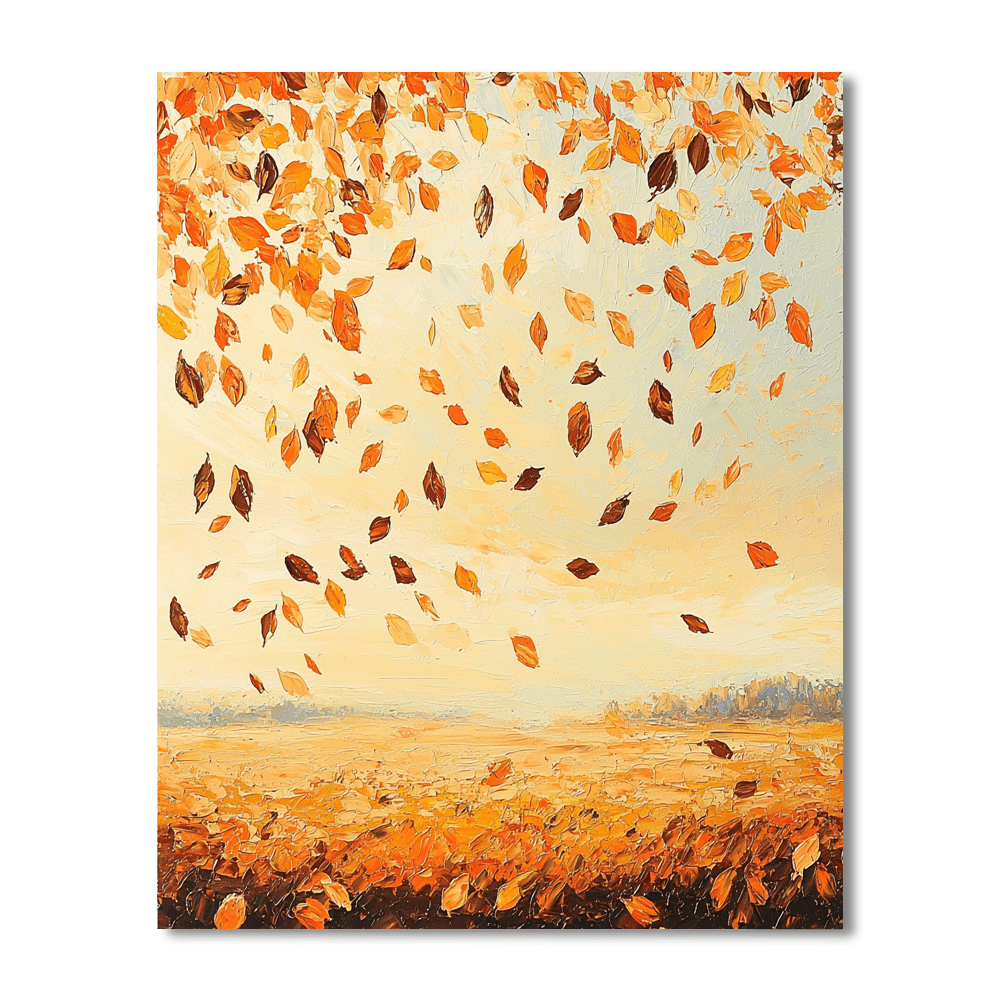 Claude Monet Inspired Reflections Of Autumn  Paint By Numbers Kits