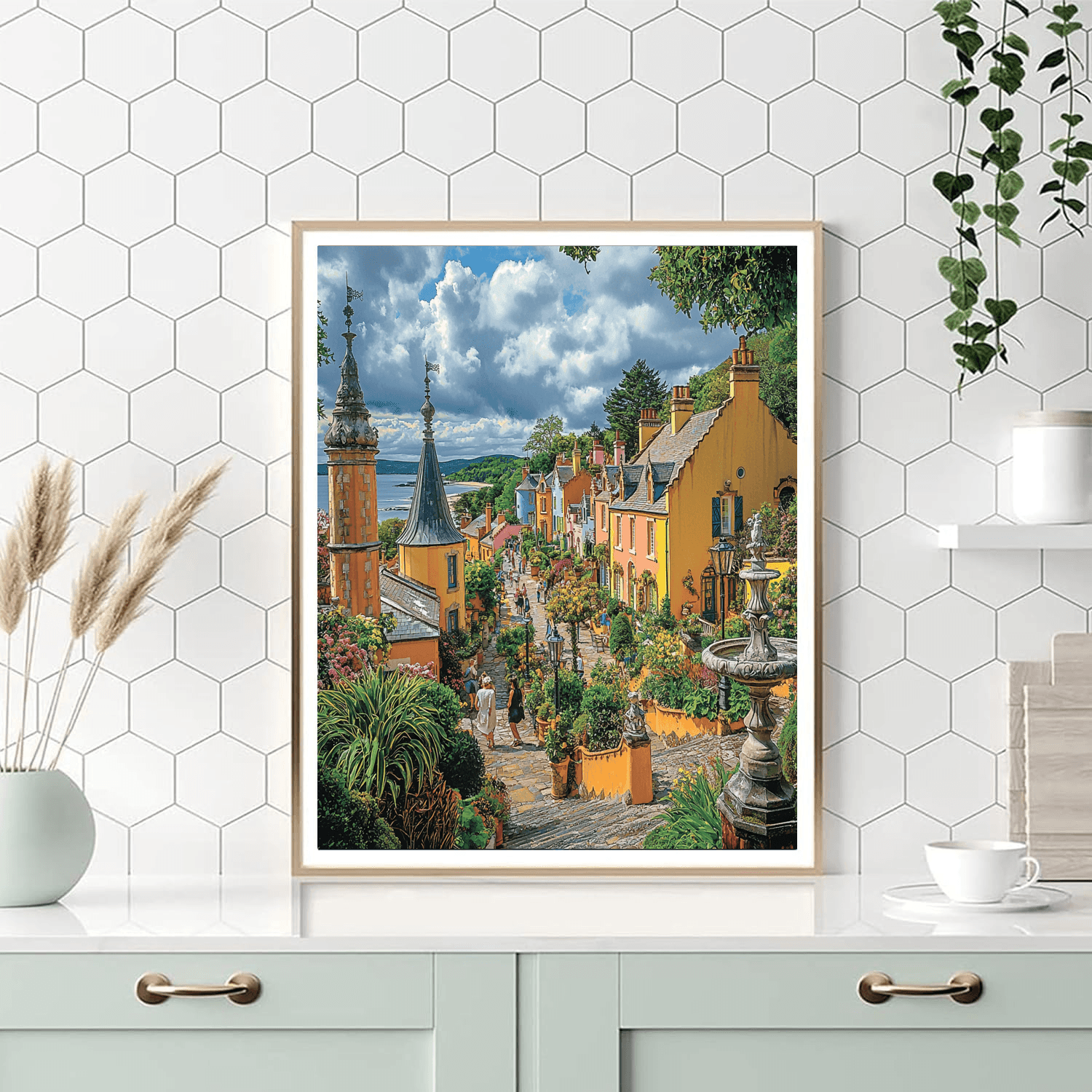 Portmeirion Village - Wales Paint By Numbers