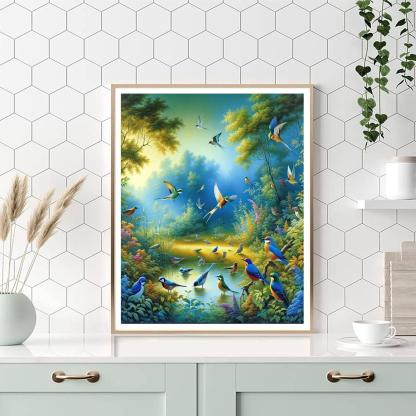 Birdsong Harmony Paint By Numbers Kits